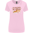 Gyrocopter Rather Be Flying Womens Wider Cut T-Shirt Light Pink
