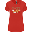 Gyrocopter Rather Be Flying Womens Wider Cut T-Shirt Red