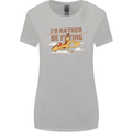 Gyrocopter Rather Be Flying Womens Wider Cut T-Shirt Sports Grey