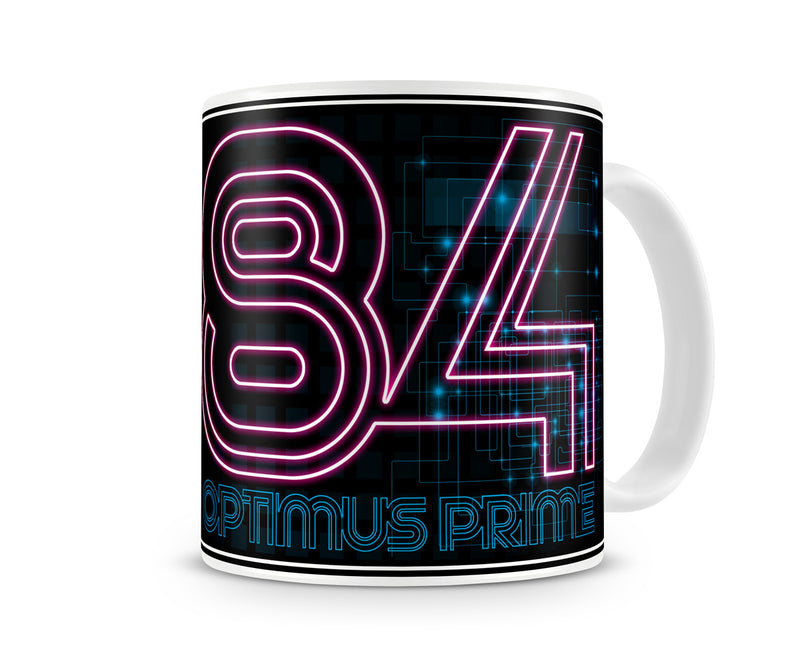 Transformers optimus prime superhero film white coffee mug cup