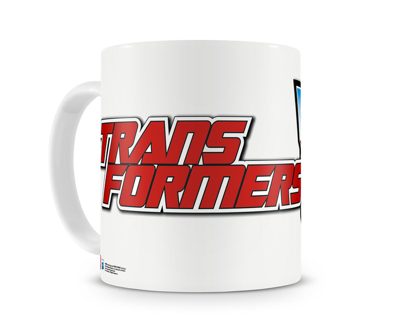 Transformers retro autobot superhero film white coffee mug cup