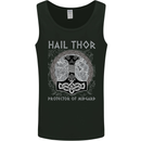 Hail Thor Protector of Midgard Viking Odin Mens Vest Tank Top Black