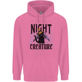 Halloween Cat Night Creature Witch Childrens Kids Hoodie Azalea