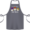 Halloween I'm Just Here For the Boos Cotton Apron 100% Organic Steel