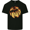 Halloween Jack-O-Lantern Pumpkin Mens Cotton T-Shirt Tee Top Black