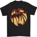 Halloween Jack-O-Lantern Pumpkin Mens T-Shirt Cotton Gildan Black