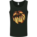 Halloween Jack-O-Lantern Pumpkin Mens Vest Tank Top Black