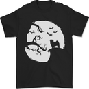 Halloween Pug Dog Mens T-Shirt 100% Cotton Black