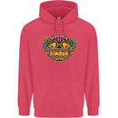 Halloween Zombie Face Childrens Kids Hoodie Heliconia