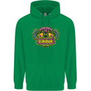 Halloween Zombie Face Childrens Kids Hoodie Irish Green