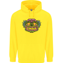 Halloween Zombie Face Childrens Kids Hoodie Yellow