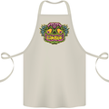 Halloween Zombie Face Cotton Apron 100% Organic Natural