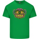 Halloween Zombie Face Kids T-Shirt Childrens Irish Green