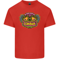 Halloween Zombie Face Kids T-Shirt Childrens Red