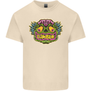 Halloween Zombie Face Mens Cotton T-Shirt Tee Top Natural