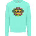 Halloween Zombie Face Mens Sweatshirt Jumper Peppermint