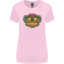 Halloween Zombie Face Womens Wider Cut T-Shirt Light Pink