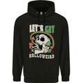 Halloweird Magic Mushrooms Halloween LSD Mens 80% Cotton Hoodie Black