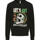 Halloweird Magic Mushrooms Halloween LSD Mens Sweatshirt Jumper Black