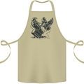 Hammer and Raven Vikings Cotton Apron 100% Organic Khaki