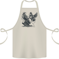 Hammer and Raven Vikings Cotton Apron 100% Organic Natural