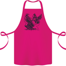 Hammer and Raven Vikings Cotton Apron 100% Organic Pink