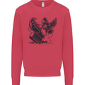 Hammer and Raven Vikings Kids Sweatshirt Jumper Heliconia