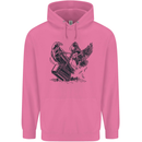 Hammer and Raven Vikings Mens 80% Cotton Hoodie Azelea