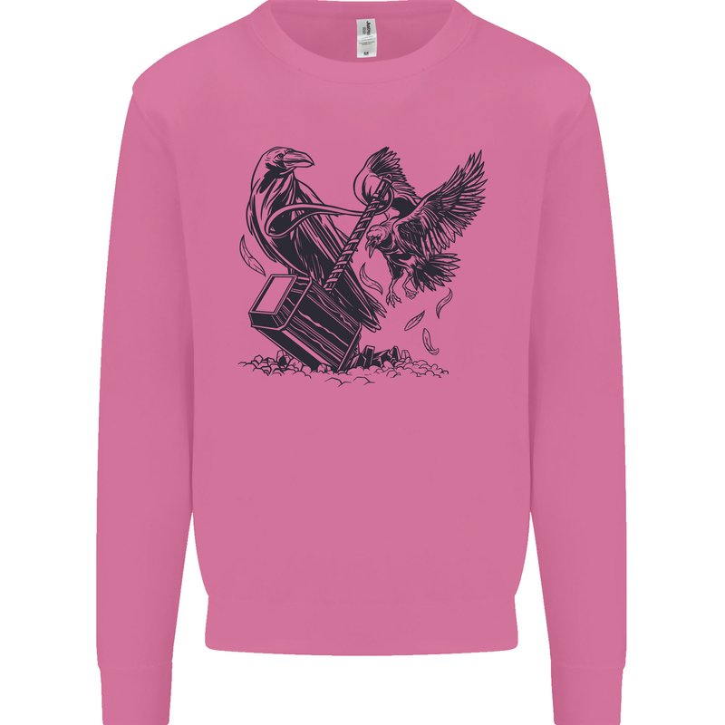 Hammer and Raven Vikings Mens Sweatshirt Jumper Azalea