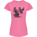 Hammer and Raven Vikings Womens Petite Cut T-Shirt Azalea