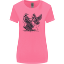Hammer and Raven Vikings Womens Wider Cut T-Shirt Azalea