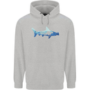 Hammerhead Shark Scuba Diver Diving Childrens Kids Hoodie Sports Grey