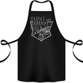 Handle the Scandal Tattoo Artist Cotton Apron 100% Organic Black