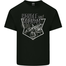 Handle the Scandal Tattoo Artist Kids T-Shirt Childrens Black