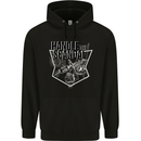 Handle the Scandal Tattoo Artist Mens 80% Cotton Hoodie Black
