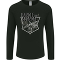 Handle the Scandal Tattoo Artist Mens Long Sleeve T-Shirt Black