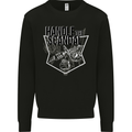 Handle the Scandal Tattoo Artist Mens Sweatshirt Jumper Black