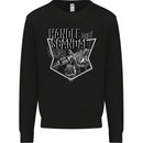 Handle the Scandal Tattoo Artist Mens Sweatshirt Jumper Black
