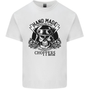 Handmade Choppers Biker Motorcycle Bike Kids T-Shirt Childrens White
