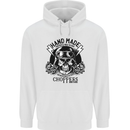 Handmade Choppers Biker Motorcycle Bike Mens 80% Cotton Hoodie White