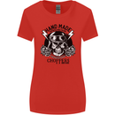 Handmade Choppers Biker Motorcycle Bike Womens Wider Cut T-Shirt Red