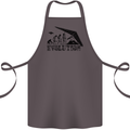 Hang Gliding Evolution Funny Hang Glider Cotton Apron 100% Organic Dark Grey