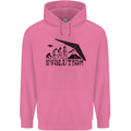 Hang Gliding Evolution Funny Hang Glider Mens 80% Cotton Hoodie Azelea