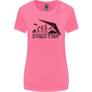 Hang Gliding Evolution Funny Hang Glider Womens Wider Cut T-Shirt Azalea