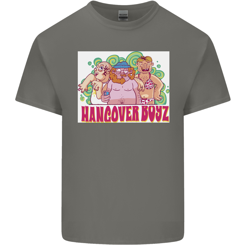 Hangover Boyz Stag Do Doo Funny Beer Kids T-Shirt Childrens Charcoal