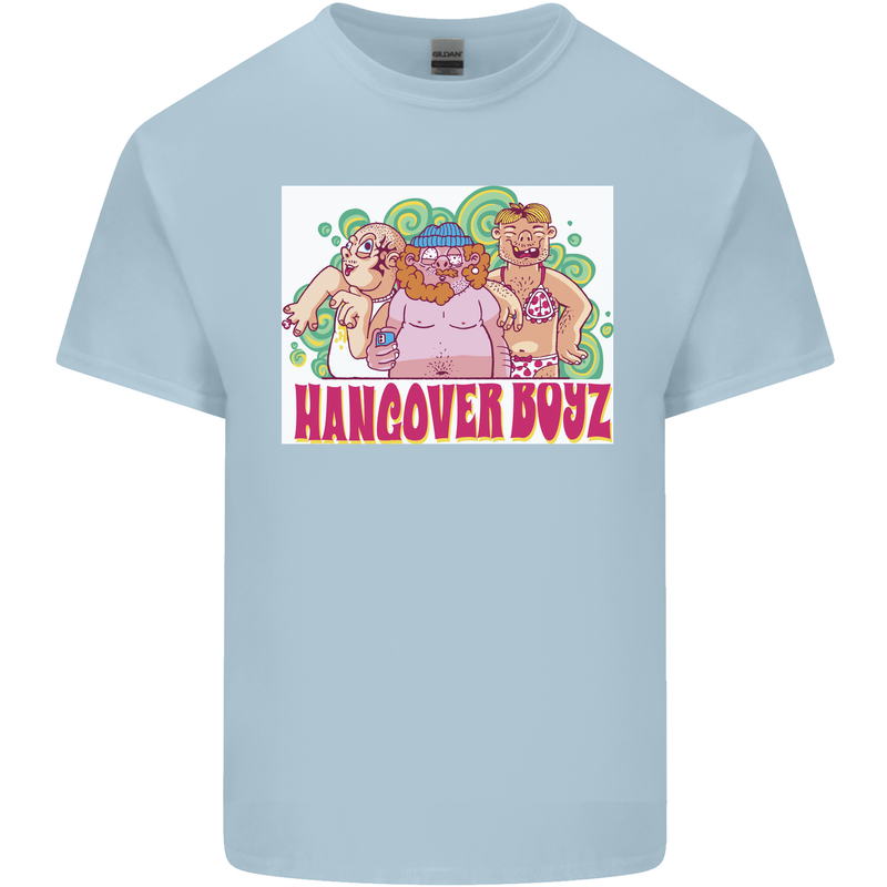 Hangover Boyz Stag Do Doo Funny Beer Kids T-Shirt Childrens Light Blue