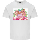 Hangover Boyz Stag Do Doo Funny Beer Kids T-Shirt Childrens White