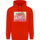 Hangover Boyz Stag Do Doo Funny Beer Mens 80% Cotton Hoodie Bright Red