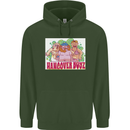 Hangover Boyz Stag Do Doo Funny Beer Mens 80% Cotton Hoodie Forest Green