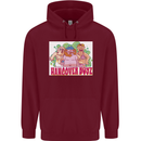 Hangover Boyz Stag Do Doo Funny Beer Mens 80% Cotton Hoodie Maroon